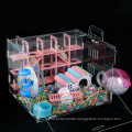 Funny Acrylic Hamster Cage And Habitats With Accessories